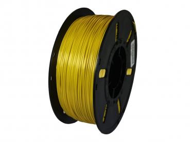 PLA+ Soft Silk Seidenoptik Gelb 1,75mm Drucker Filament 1kg